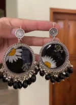 Handmade Resin Art Earrings