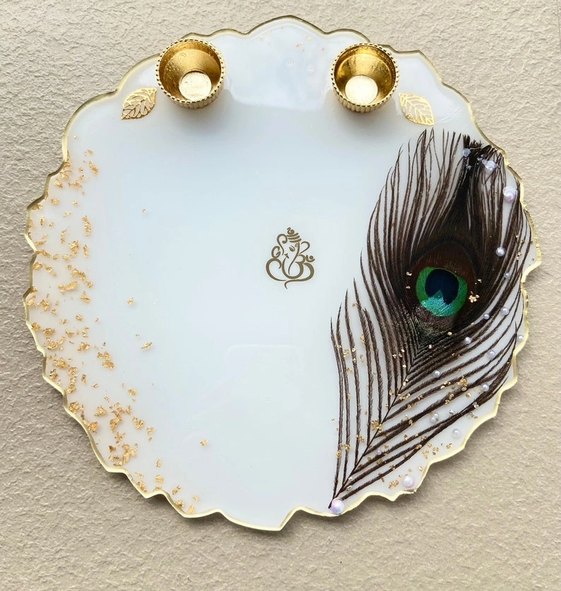 1314_0 Resin Pooja Thali