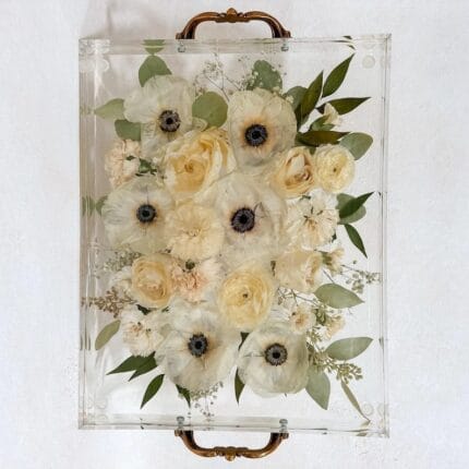 Original Flower Preservation Resin Tray