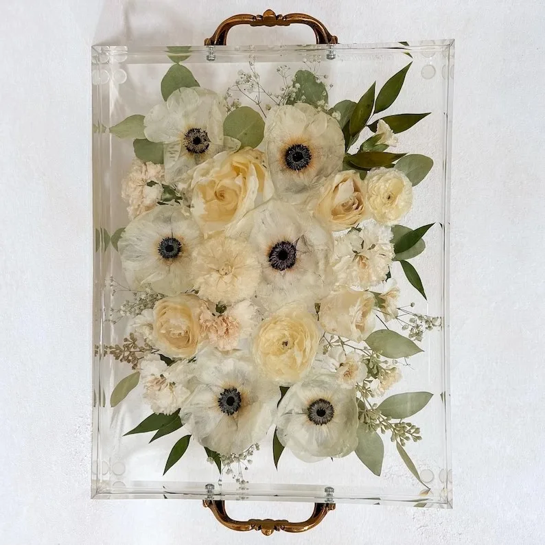 Original Flower Preservation Resin Tray