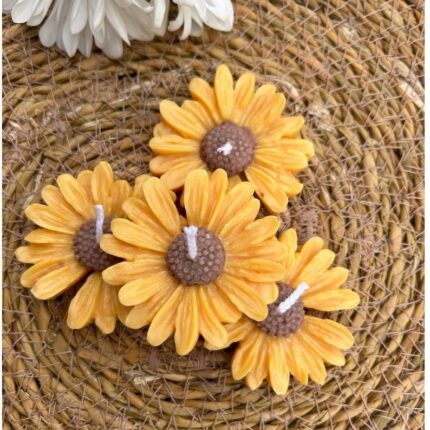 Sunflower Candle Pack of 4