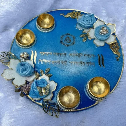 Resin Pooja Thali