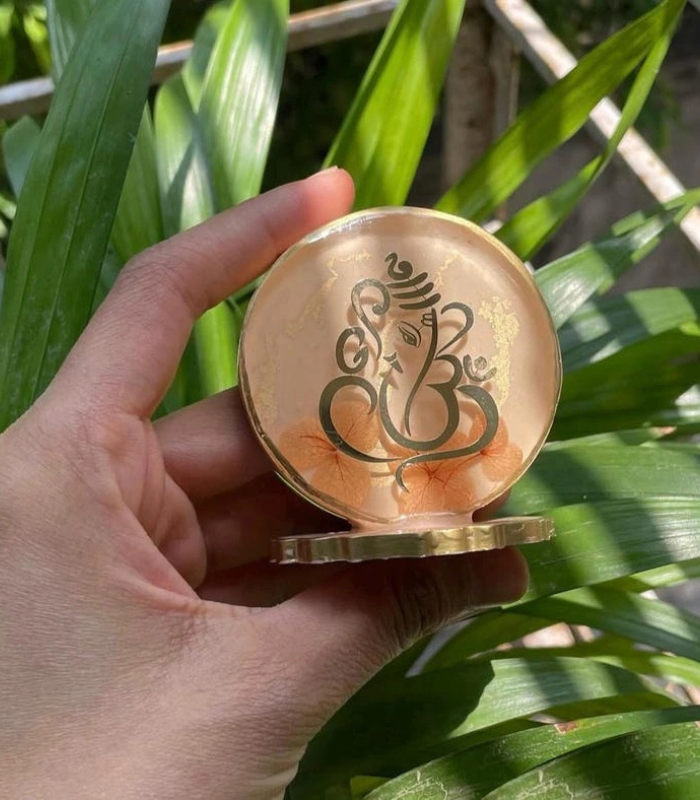 Untitled design Customise Gold Ganesh