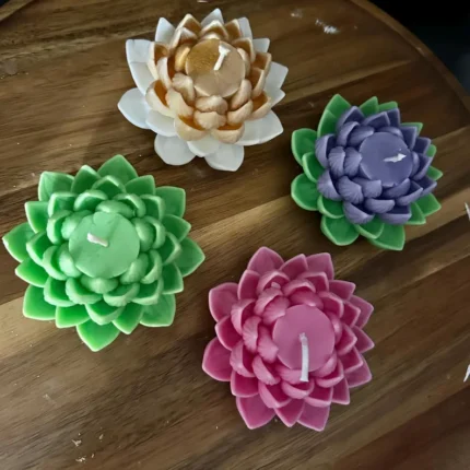 Lotus Flower Candle