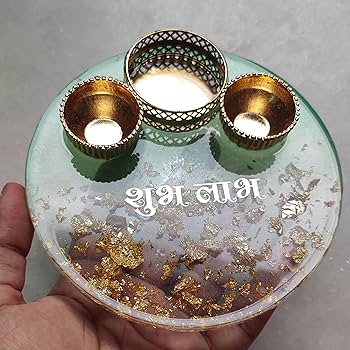 Resin Pooja Thali