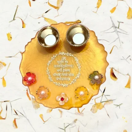 Resin Pooja Thali
