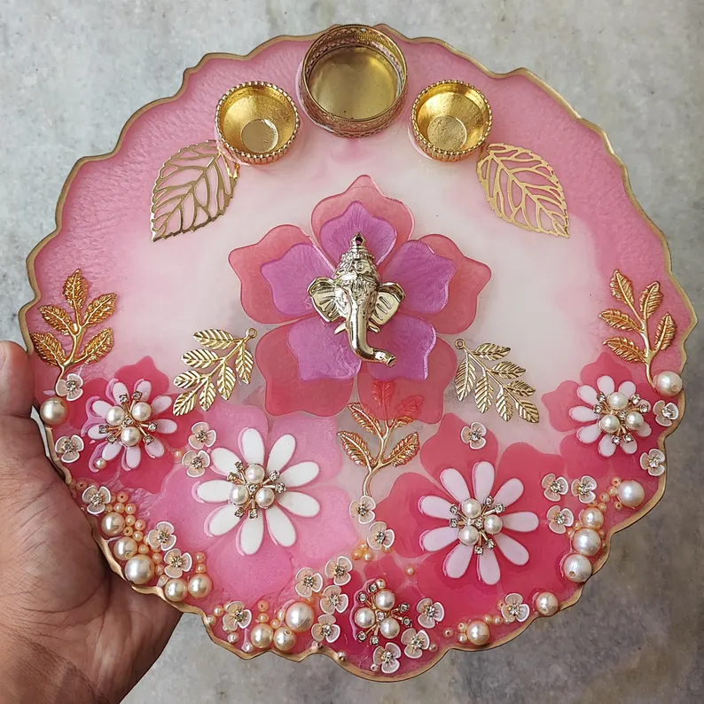 il_794xN.6717534415_3dhv Resin Pooja Thali