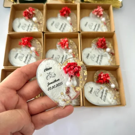Wedding Favours magnet for guests