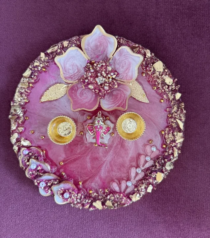 Resin Pooja Thali