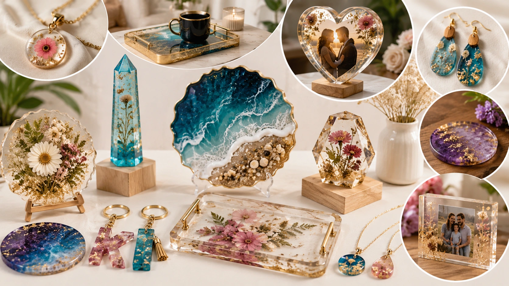 Resin Art Online Shopping | Handmade & Customized Resin Creations